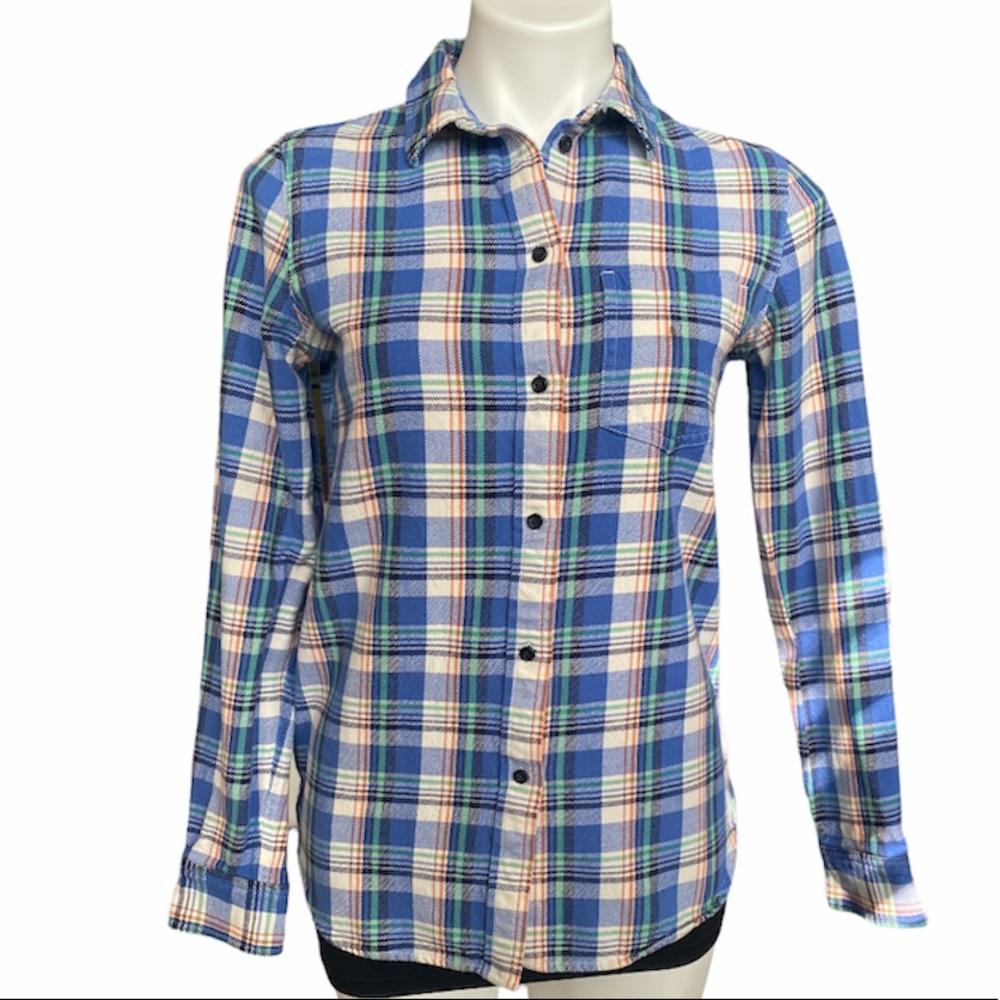 Madewell Plaid Button Down Shirt
